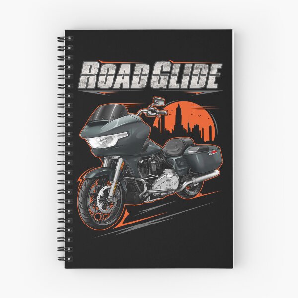 Item preview, Motorcycle Road Glide FLTRX 2025 Iron Horse Metallic & Chrome for Motorcycle Riders designed and sold by MotoApparelHub.