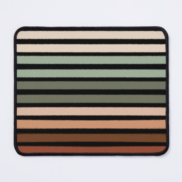 Item preview, 70s Retro Earth Tone Horizontal Stripe Pattern - Geometric Vintage Lines designed and sold by LittleHappiness by Kamollak .