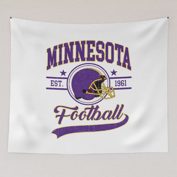Item preview, Minnesota Football Vintage Retro Helmet Design designed and sold by eholycross.