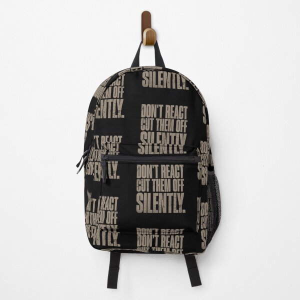 Item preview, Don't React; Cut Them Off Silently Stoic Mindset Gold Text Design designed and sold by AppearoStudio.