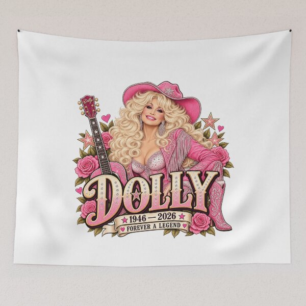 Item preview, Dolly Parton designed and sold by EerieCanvas.