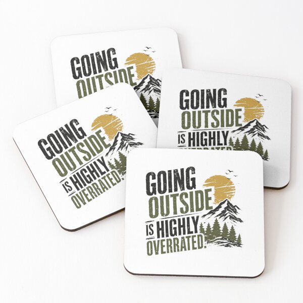 Item preview, Going Outside Is Highly Overrated Introvert Homebody Sarcastic Humor designed and sold by HumansStuck12.