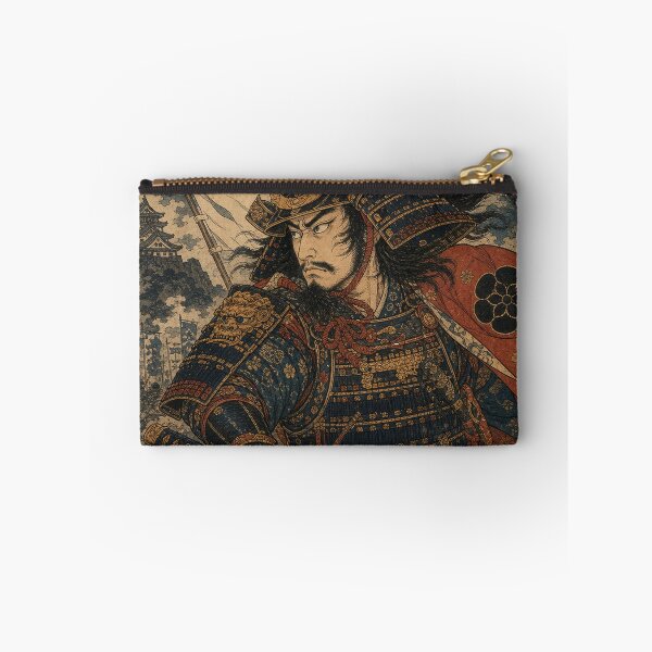 Item preview, The Legendary General - Vintage Ukiyo-e Samurai Warrior Art designed and sold by whiteblackcat.