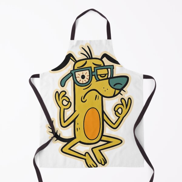 Item preview, Nervous Dog Trying Yoga – Funny Anxious Pet Meme Design designed and sold by michallechowicz.