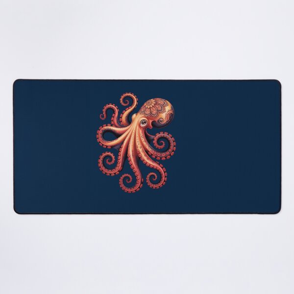 Item preview, Mandala Octopus Art – Detailed Ornamental Sea Creature Design for Ocean Lovers designed and sold by ZyxDes.