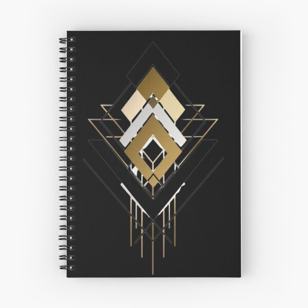Item preview, Luxury Geometric Amulet – Abstract Gold & Silver Art designed and sold by GeoBeast.