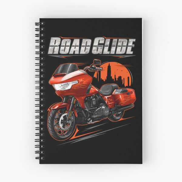 Item preview, Motorcycle Road Glide FLTRX 2025 Whiskey Firestorm & Black for Motorcycle Riders designed and sold by MotoApparelHub.
