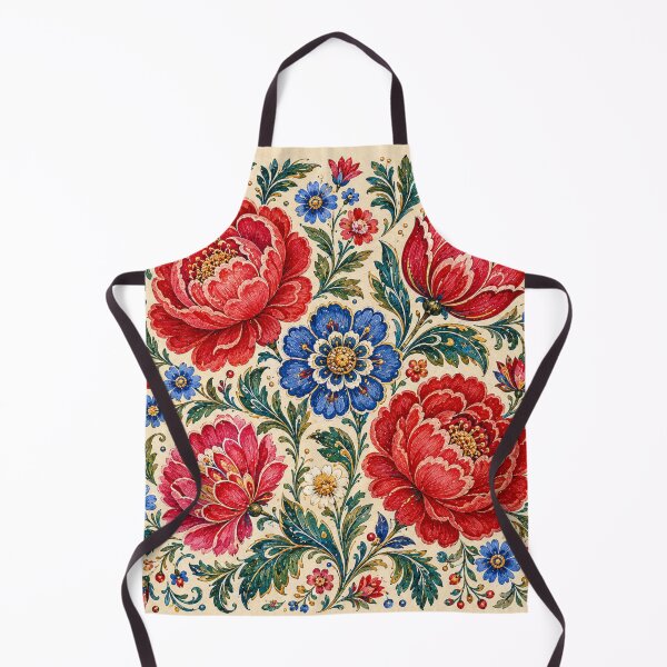 Item preview, Kraków Festive Folk Flowers – Polish Folk Floral Art designed and sold by MarekoraStudio.