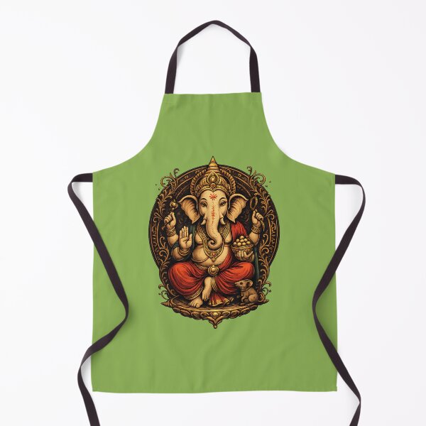 Item preview, Lord Ganesha Traditional Art | Hindu God Ganesh Spiritual Indian Art designed and sold by lexxclothing.