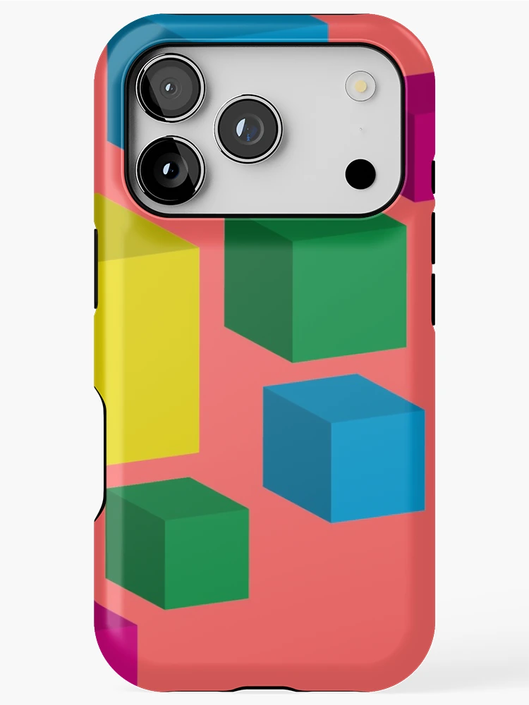 Thumbnail 1 of 4, iPhone Case, Floating Pixels designed and sold by GraphXninja.