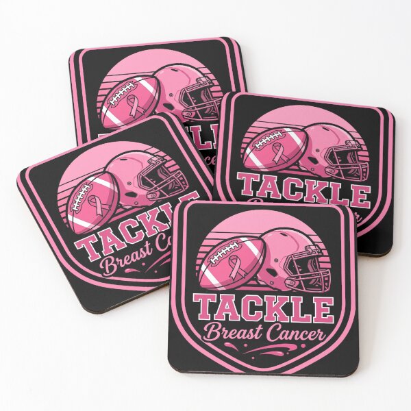 Item preview, Copy of Tackle Breast Cancer Football Awareness Supporter designed and sold by w66aboo.
