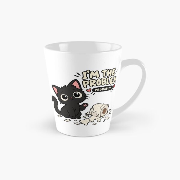 Item preview, I’m the Problem Probably Funny Cat Toilet Paper designed and sold by MewMade.