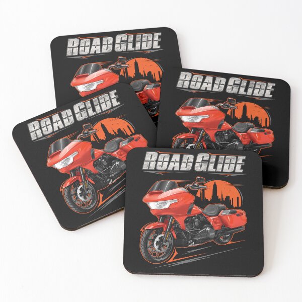 Item preview, Motorcycle Road Glide FLTRX 2026 Blood Orange + Black for Motorcycle Riders designed and sold by MotoApparelHub.