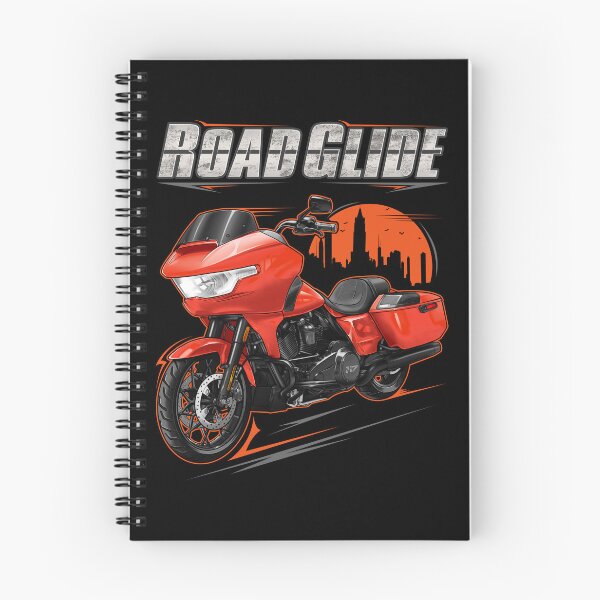 Item preview, Motorcycle Road Glide FLTRX 2026 Blood Orange + Black for Motorcycle Riders designed and sold by MotoApparelHub.