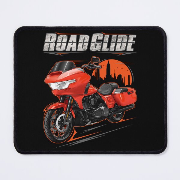 Item preview, Motorcycle Road Glide FLTRX 2026 Blood Orange + Black for Motorcycle Riders designed and sold by MotoApparelHub.