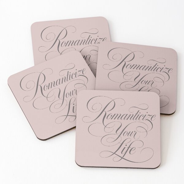 Item preview, Romanticize Your Life Elegant Script designed and sold by Whanaketanga.