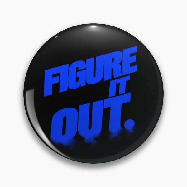 Item preview, Figure It Out – Cobalt Smoke Kinetic Typography designed and sold by Anyshca.