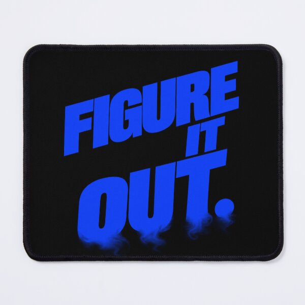 Item preview, Figure It Out – Cobalt Smoke Kinetic Typography designed and sold by Anyshca.