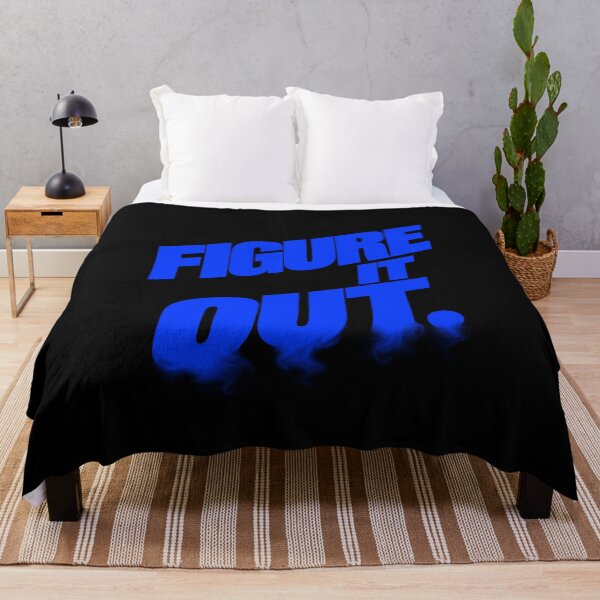 Item preview, Figure It Out – Cobalt Smoke Kinetic Typography designed and sold by Anyshca.