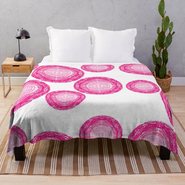 Artikelvorschau, Abstraktes rosa Kreismuster entworfen und verkauft von LittleHappiness by Kamollak .