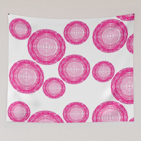 Item preview, Pink Abstract circle Patter    designed and sold by LittleHappiness by Kamollak .
