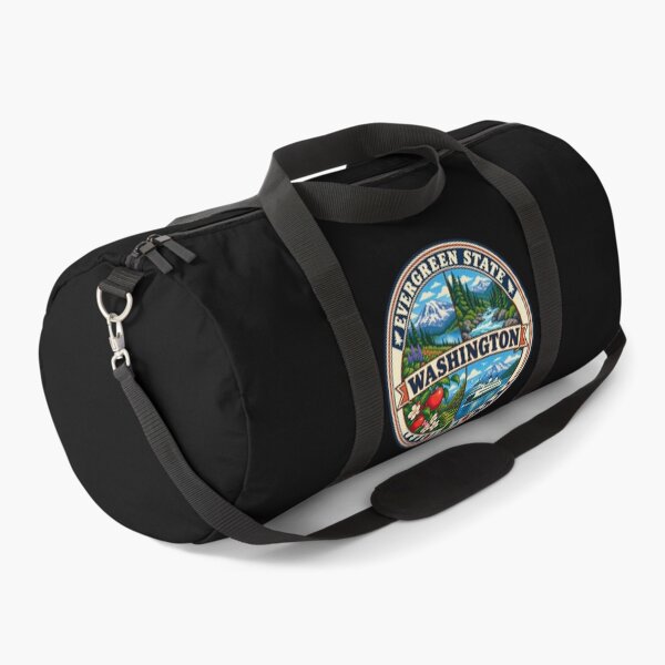 Item preview, Washington State Pacific Northwest Evergreen Scenic Badge designed and sold by DreamLayerStudio.