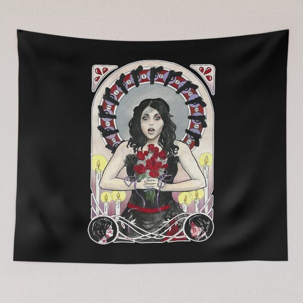 Item preview, my chemical romance prety helena red bgd designed and sold by designa077.
