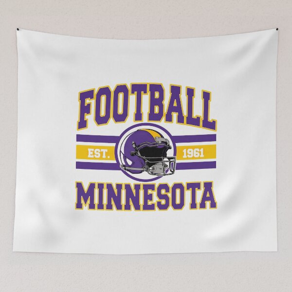 Item preview, Retro Football Minnesota Helmet Fan Gift designed and sold by yabrookings.