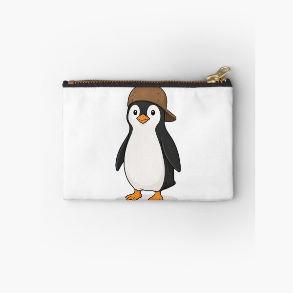 Item preview, Pepe the Penguin – Cute Penguin with Brown Cap designed and sold by LittleGinnyArt.