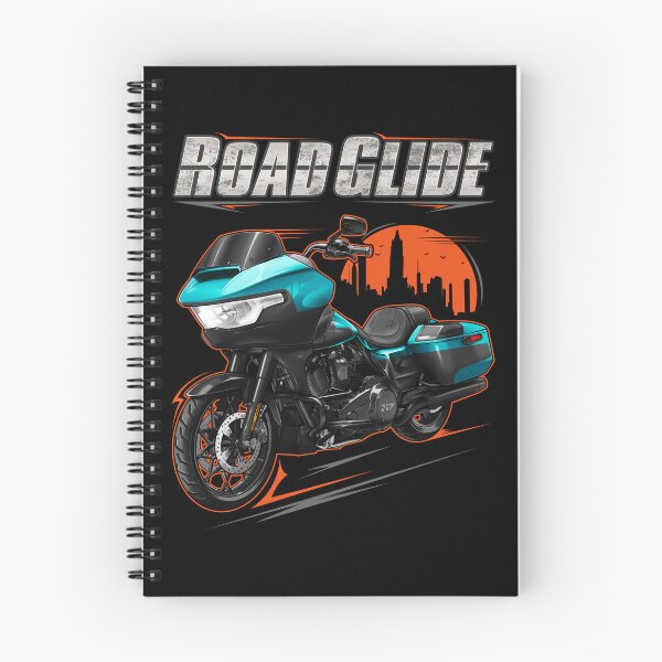 Item preview, Motorcycle Road Glide FLTRX 2026 Teal Thunder + Vivid Black + Black for Motorcycle Riders designed and sold by MotoApparelHub.
