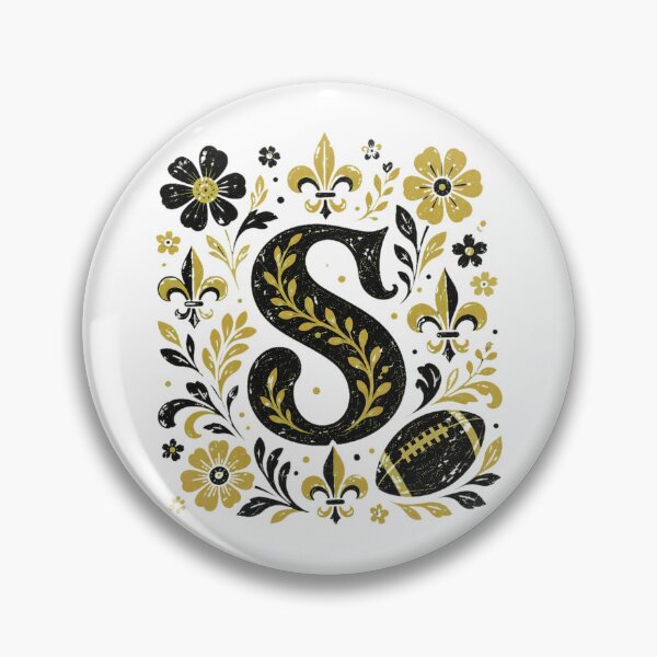 Item preview, Monogram S Floral Football Sweatshirt designed and sold by yirwin095.