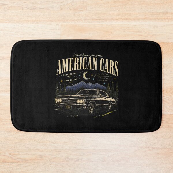 Item preview, Vintage American Cars Night Drive designed and sold by ShirleyMa14578.