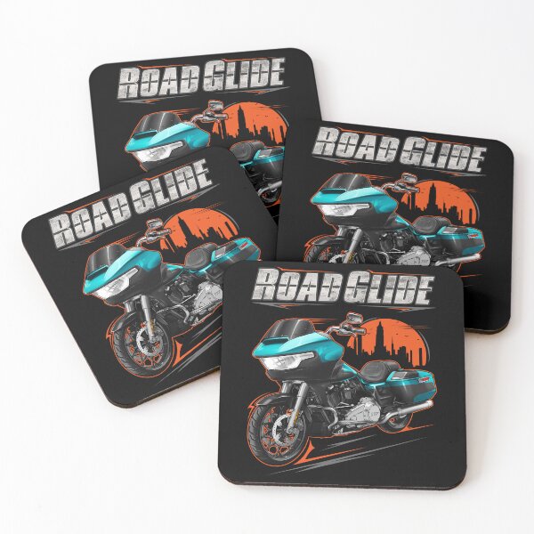 Item preview, Motorcycle Road Glide FLTRX 2026 Teal Thunder + Vivid Black + Chrome for Motorcycle Riders designed and sold by MotoApparelHub.
