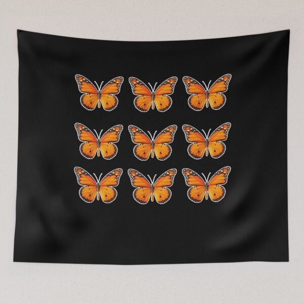 Item preview, Orange Butterfly Pattern Back to School  designed and sold by FreeArt2.