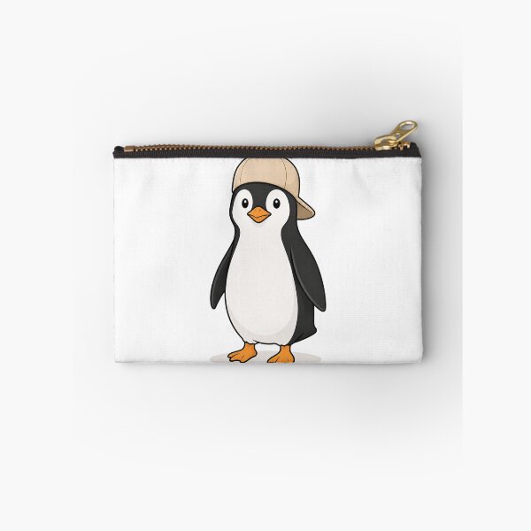 Item preview, Pepe the Penguin – Cute Penguin with Beige Cap designed and sold by LittleGinnyArt.