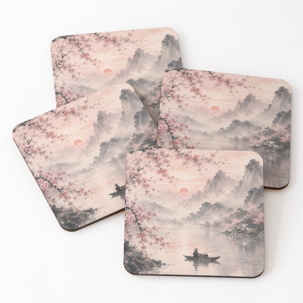 Item preview, misty lake at dawn designed and sold by archeliraiden.