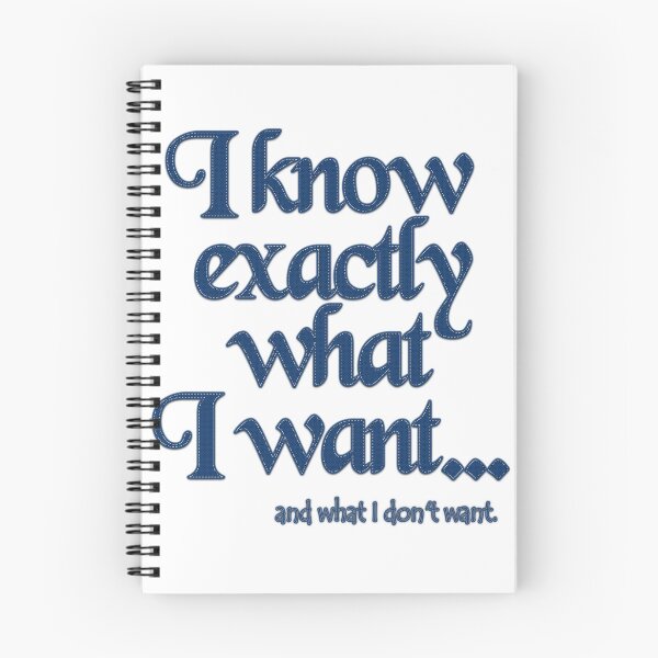 Item preview, I know exactly what I want - 5 designed and sold by Yamy Morrell Art and Design.