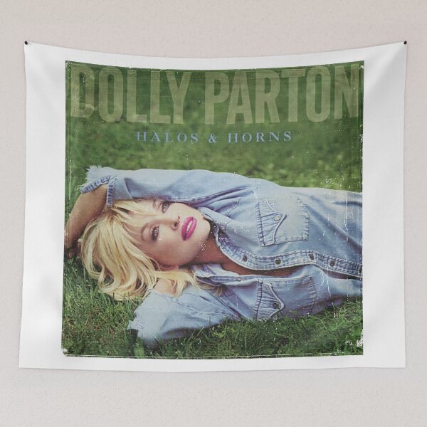 Item preview, Dolly Parton Halos and Horns Vintage designed and sold by Altaf Aji.