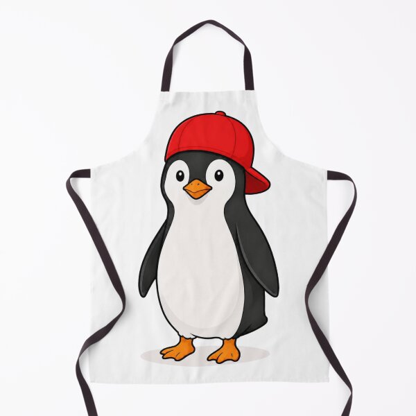 Item preview, Pepe the Penguin – Cute Penguin with Red Cap designed and sold by LittleGinnyArt.
