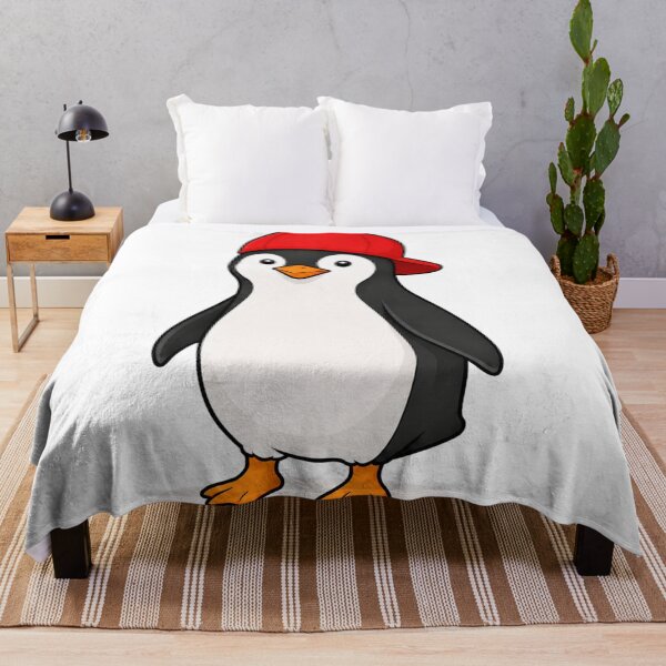 Item preview, Pepe the Penguin – Cute Penguin with Red Cap designed and sold by LittleGinnyArt.