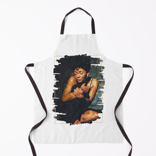 Aperçu de l'œuvre Soulful R&B Diva Brush Stroke Silhouette Art Aesthetic Retro 80S Music Icon Vintage Expressionist Portrait | Limited Edition créée et vendue par Nawwel.