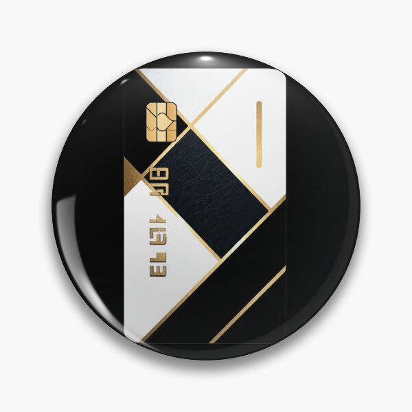 Item preview, Black Card Elite – Luxury Gold & Minimalist Credit Card Design designed and sold by GeoBeast.