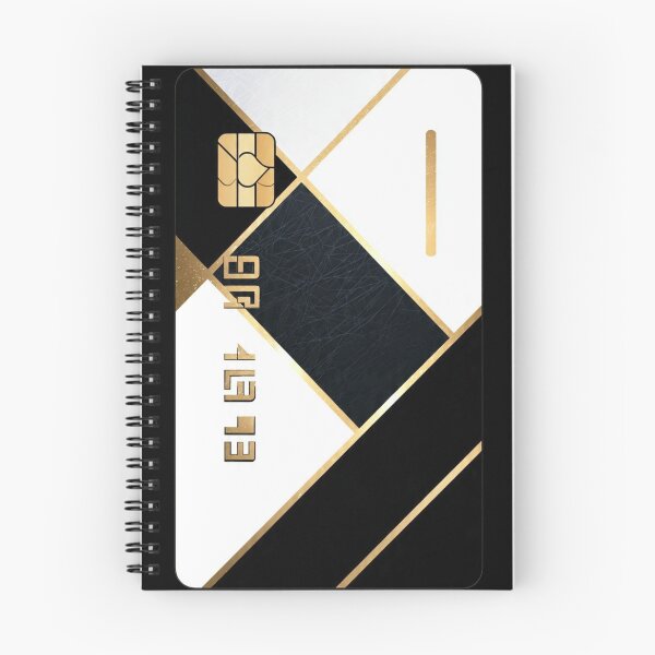 Item preview, Black Card Elite – Luxury Gold & Minimalist Credit Card Design designed and sold by GeoBeast.