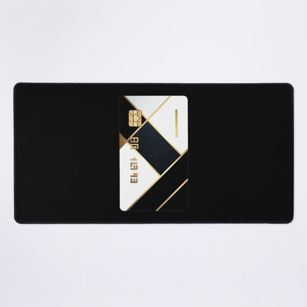 Item preview, Black Card Elite – Luxury Gold & Minimalist Credit Card Design designed and sold by GeoBeast.