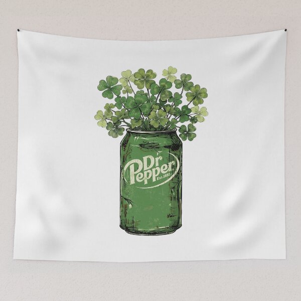 Item preview, Lucky Clover Soda Can St. Patrick's Day designed and sold by llaRudicil8.