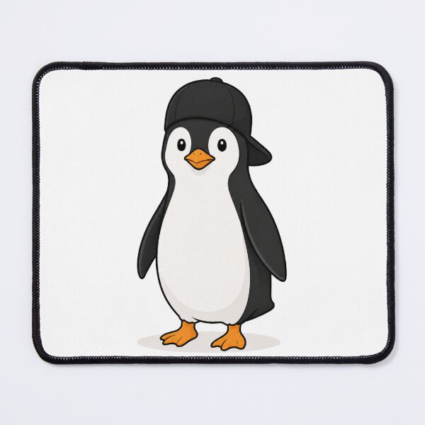 Item preview, Pepe the Penguin – Cute Penguin with Black Cap designed and sold by LittleGinnyArt.