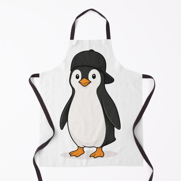 Item preview, Pepe the Penguin – Cute Penguin with Black Cap designed and sold by LittleGinnyArt.