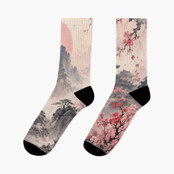 Item preview, Misty Pagoda at Blossom Lake designed and sold by archeliraiden.