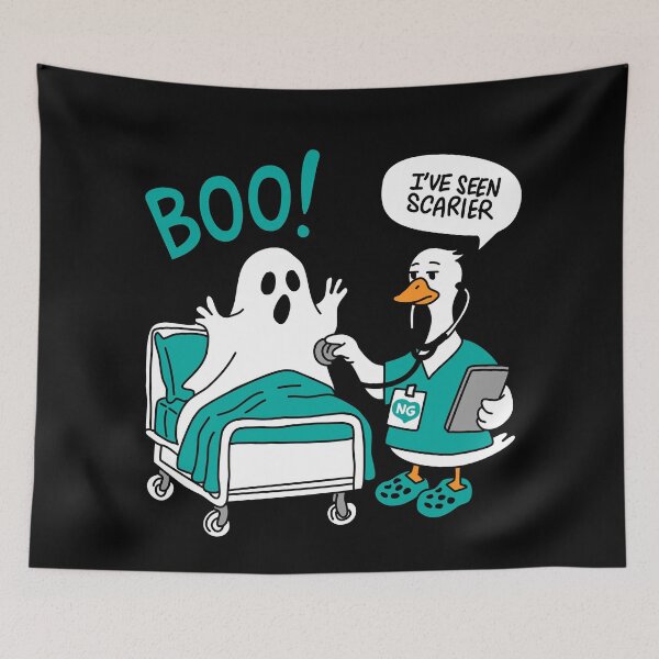 Item preview, NURSE GOOSE - HALLOWEEN designed and sold by YNELENT.