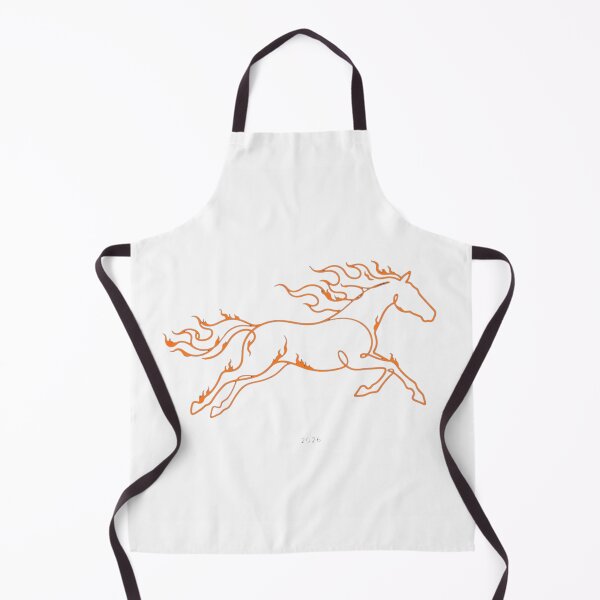 Item preview, Minimalist Fire Horse 2026 - One Line Art designed and sold by Fulaly.